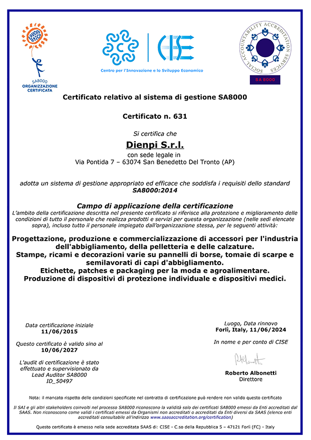 certificazione lavoro etico