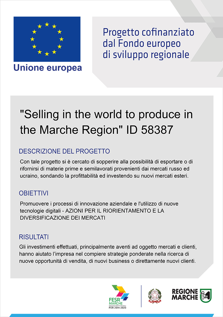 Progetto selling in the world Dienpi